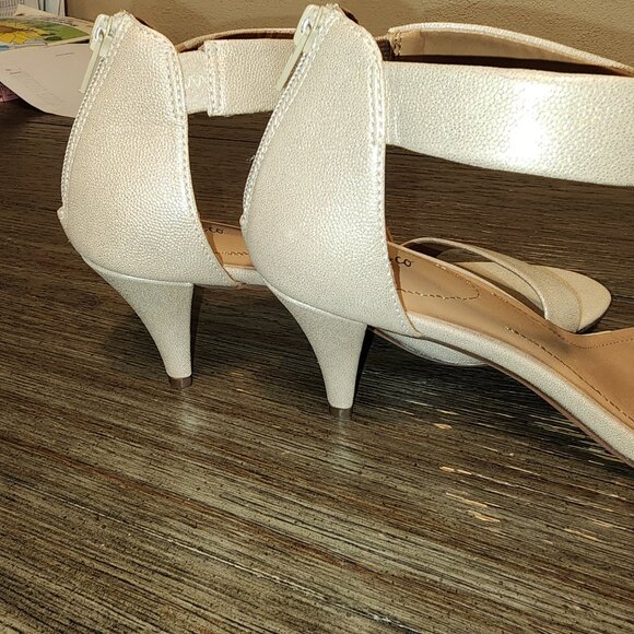 STYLE CO Women's Paycee Two-Piece Dress Sandals PLATINO 10M - Picture 10 of 13